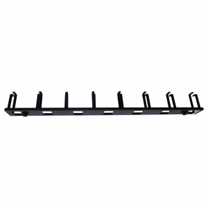 Vertical cable manager, 8 metal rings